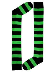 Socks Design pruhovanej podkolienky Grass