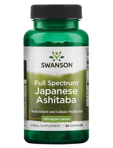 Swanson Full Spectrum Japanese Ashitaba 60 ks, kapsule, 500 mg