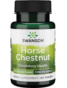 Swanson Timed-Release Horse Chestnut 120 ks, tablety, 200 mg