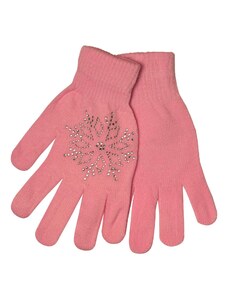 Echt Salva rose prstové rukavice s kamienkami