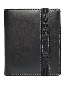 Lagen Pánska kožená peňaženka 61180 čierna