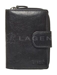 Lagen Dámska kožená peňaženka 2002/T čierna