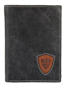 WILD Pánska kožená peňaženka N4-STL čierna