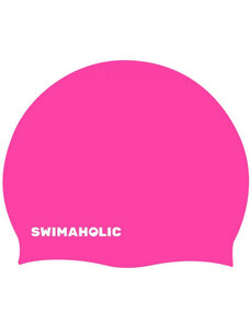 Detská plavecká čiapka Swimaholic Classic Cap Junior Ružová
