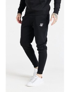 SikSilk Tepláky SIK SILK Core Fitted Jogger Black