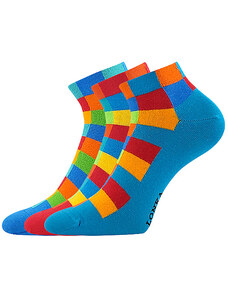 BECUBE farebné členkové ponožky Lonka