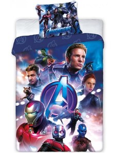 Faro Bavlnené posteľné obliečky Avengers - 100% bavlna - 70 x 90 cm + 140 x 200 cm
