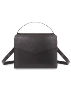 Vasky Charlotte Black - Dámska kožená kabelka čierna, ručná výroba, ručná výroba