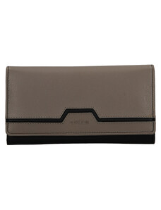 Lagen Dámska kožená peňaženka BLC/24787/720 čierna/siva