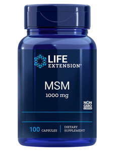 Life Extension MSM 100 ks, kapsule, 1000 mg