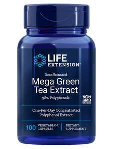 Life Extension Decaffeinated Mega Green Tea Extract 100 ks, kapsule, EXP. 04/2023