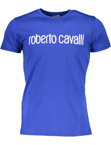 ROBERTO CAVALLI Pánske tričko | modrá HST68F_03030 BLUETTE