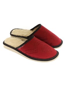 JOHN-C Dámske červené papuče SABI