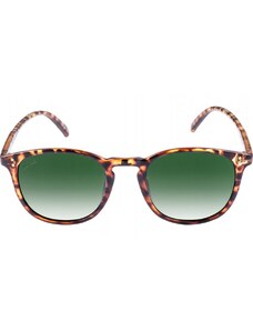 URBAN CLASSICS Slnečné okuliare Sunglasses Arthur Youth - havanna/green