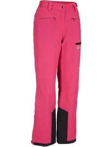bonprix Funkčné lyžiarsek termo nohavice, nepremokavé, rovné, farba ružová, rozm. 40