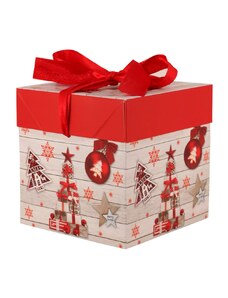 PTT Global Vianočná darčeková krabička malá 10,5 cm