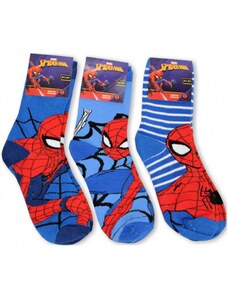 Exity Detské / chlapčenské ponožky Spiderman - MARVEL - bal. 3 páry