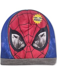 SunCity Detská / chlapčenská teplá čiapka Spider-man - MARVEL - motív Hero