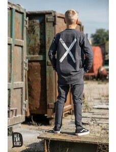 All for Kids Mikina X - gray