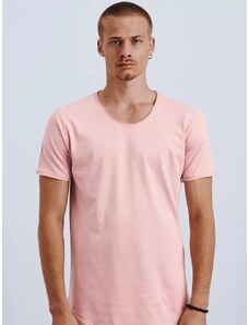 Dstreet Ružové pánske tričko