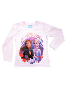 Setino Dievčenské tričko s dlhým rukávom "Frozen" - svetlo fialová