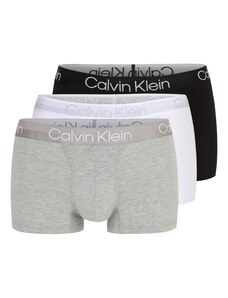 Calvin Klein Underwear Boxerky sivá / čierna / biela
