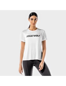 Dámske tričko Iconic White - SQUATWOLF