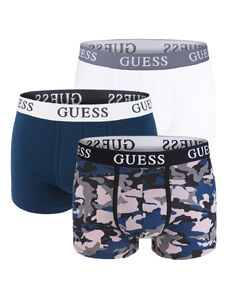 GUESS - 3PACK Guess modern color camouflage boxerky z organickej bavlny - limitovaná edícia