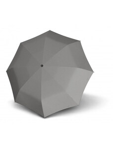 Sivý elegantný vystreľovací dámsky holový dáždnik s bodkami Verdana
