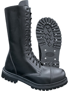BRANDIT topánky Phantom Boots 14-dírkové čierne