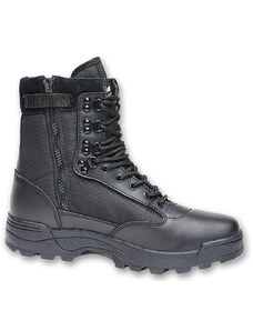 BRANDIT topánky ZIPPER Tactical Boot čierne