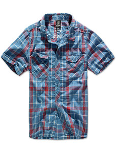 BRANDIT košeľa Roadstar Shirt 1/2 sleeve Červeno-modrá