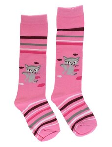 AURA.VIA Detské ružové ponožky LADY