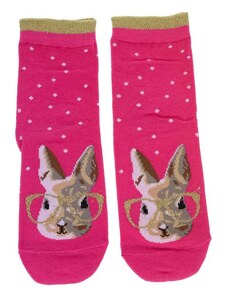 AURA.VIA Detské ružové ponožky VESNA