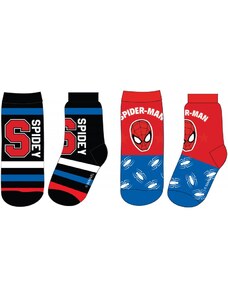 E plus M Detské / chlapčenské ponožky Spiderman - MARVEL (2 páry)