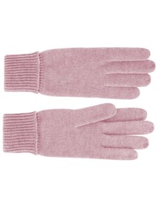 Fiebig - Headwear since 1903 Dámske ružové rukavice - Fiebig vlna a kašmír