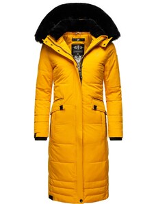 NAVAHOO Zimný kabát 'Fahmiyaa' žltá / čierna