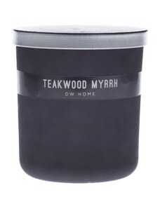 DW Home Vonná Sviečka v skle Teakové drevo a myrha - Teakwood Myrrh, 9oz