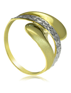 GOLDIE Zlatý prsteň Hillary LRG190.TRB