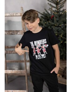 All for Kids Vianočné tričko so sobmi