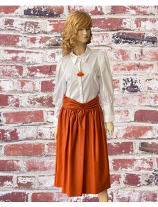 Harmonystyle sukňa dlhá kožená Rinascimento