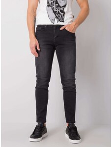 BASIC Tmavosivé džínsy Shaun PSLM033-524-darkgrey