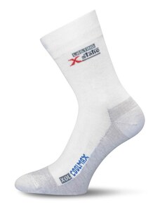 Lasting XOL 001 biela turistická ponožka