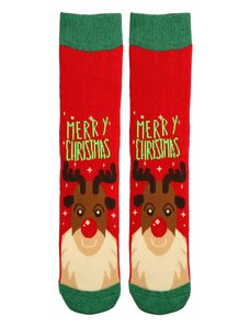 Virgina vianočné termo ponožky dámske sob Rudolf