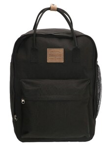 Beagles Čierny objemný batoh do školy „Scandinavia“