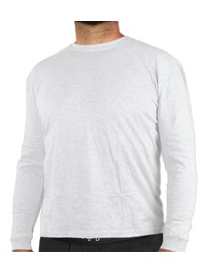 Tričko s dlhým rukávom Nátelník biely
