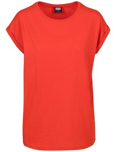 UC Ladies Women's T-shirt with extended shoulder blood orange
