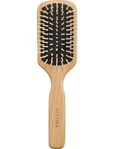 Alcina It's Never Too Late Paddle Brush Hnedá