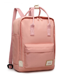 Ružový elegantný nepremokavý batoh na notebook Herve