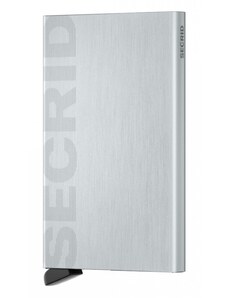 Cardprotector Secrid CLa-Logo Brushed Silver